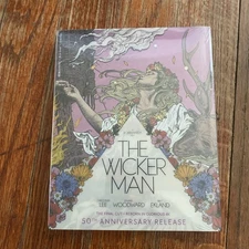 The Wicker Man (4K/Blu-ray, 2023, STEELBOOK) NEW Christopher Lee Rare OOP!! New!