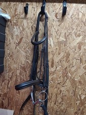 Kieffer Leather Bridle,bit & Reins. Extra Full Size, Brown (Ref:265Y)