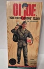 1996 GI Joe WWII Home for the Holidays Soldier 12 Inch Doll Figure Boxed open bo