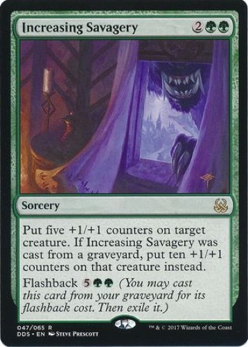 Increasing Savagery (047/065) - Mind vs. Might - Rare 