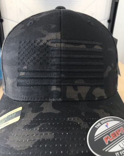 flexfit multicam black camo hat with 