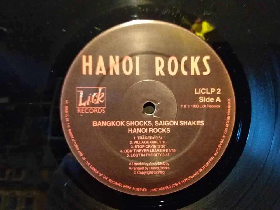 LP/ 33T GLAM ROCK HANOÏ ROCKS / LICLP 2 ENGLAND 1983 - Photo 3/3