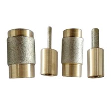 4Pcs Grinding Bits Set Stained Glass Grinder Head Bit for All Grinding Machines