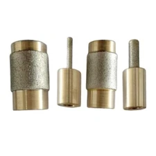 4Pcs Grinding Bits Set Stained Glass Grinder Head Bit for All Grinding Machines