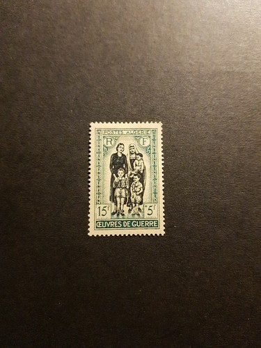 Znaczek pocztowy Francja Kolonia Algieria N°330 Nowy * MH 1955 - Zdjęcie 1 z 2
