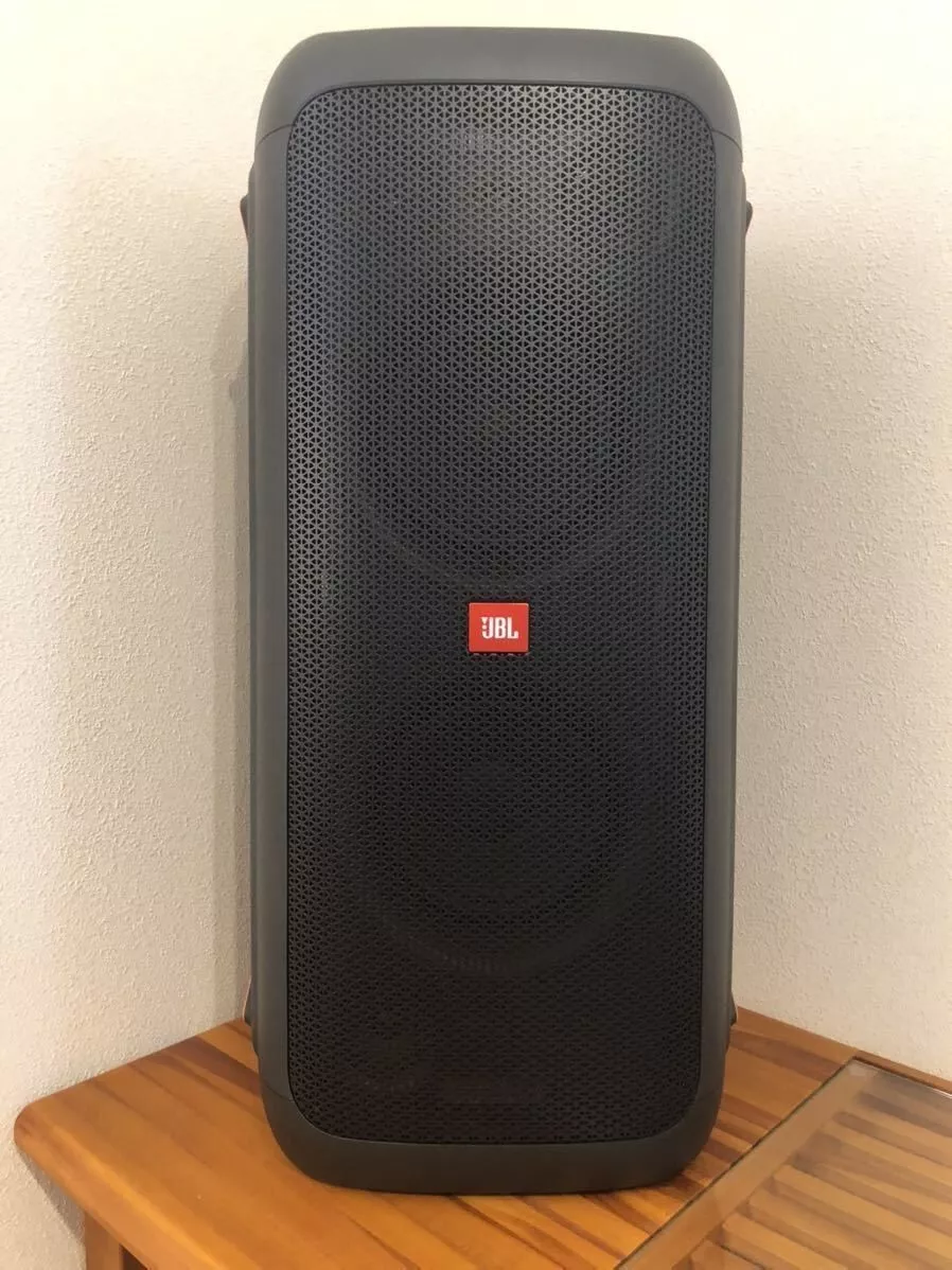 JBL PartyBox 300 Large Portable Bluetooth Speaker Black Fully Working Free  Ship