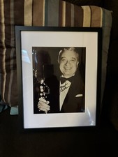Mel Allen Signed 8 x 10 Photo Authenticated JSA! Voice of Yankees! Framed! 🔥