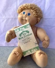 Vintage Cabbage Patch Doll 1984 w Birth Certificate, Multiple Outfits and Shoes