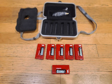 Lot of 6 Creative MuVo 1GB Micro N200 Digital Media Players Case