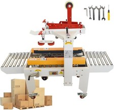 110V Full Automatic Belt Sealing Machine Case Box Sealer Packer Taping Machine