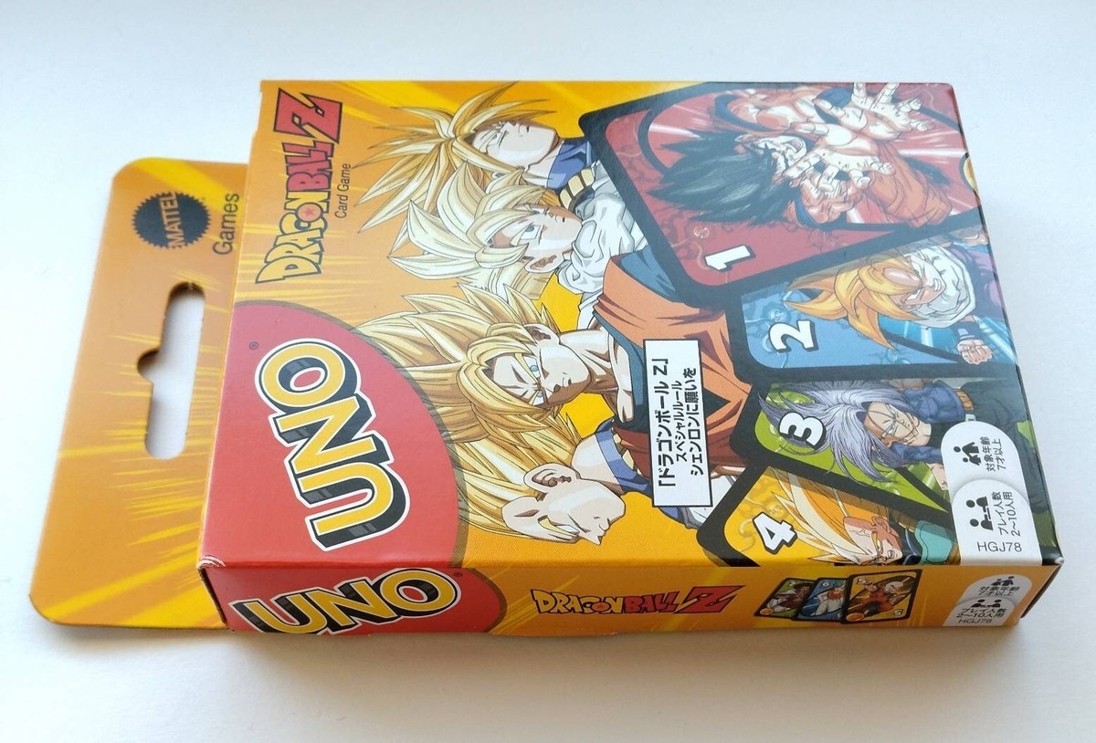 Dragon ball Z UNO Cards Japanese Edition New | eBay UK