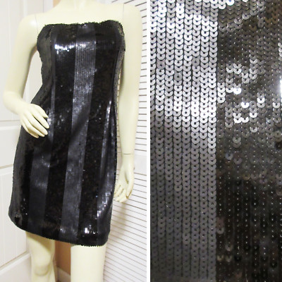 abs sequin dress ABS Allen Schwartz sequin bodycon elastic