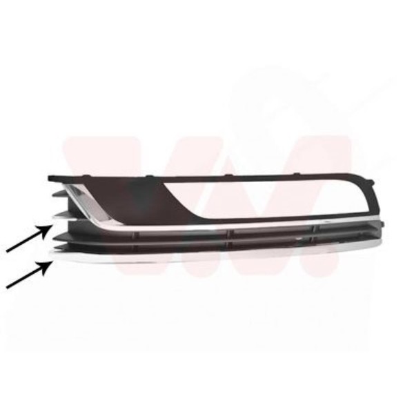 VAN Wezel LüFtungsgitter StoßFäNger Vorne Links FüR VW Passat Variant 5740595-image