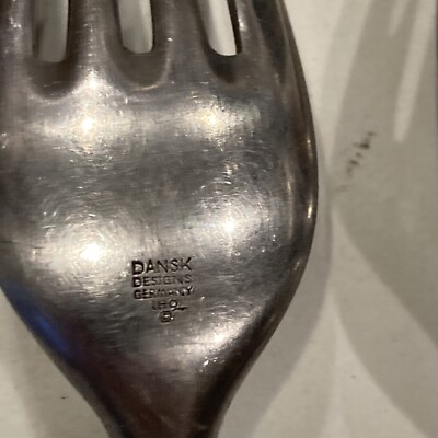 SIX Vintage Dansk Fjord Dinner Forks Germany Teak Handles | eBay