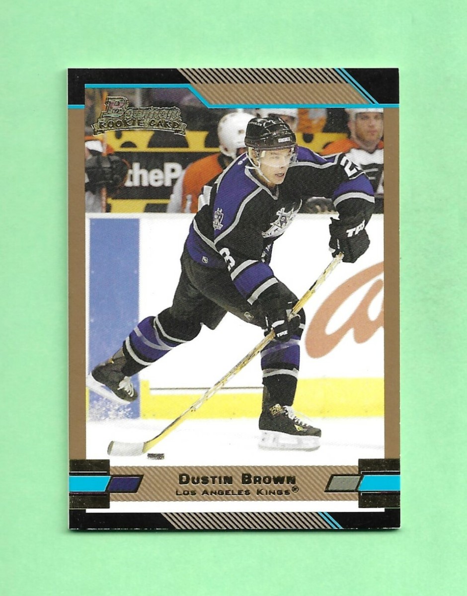 03-04 Bowman GOLD ROOKIE RC Card # 146 DUSTIN BROWN LA KINGS