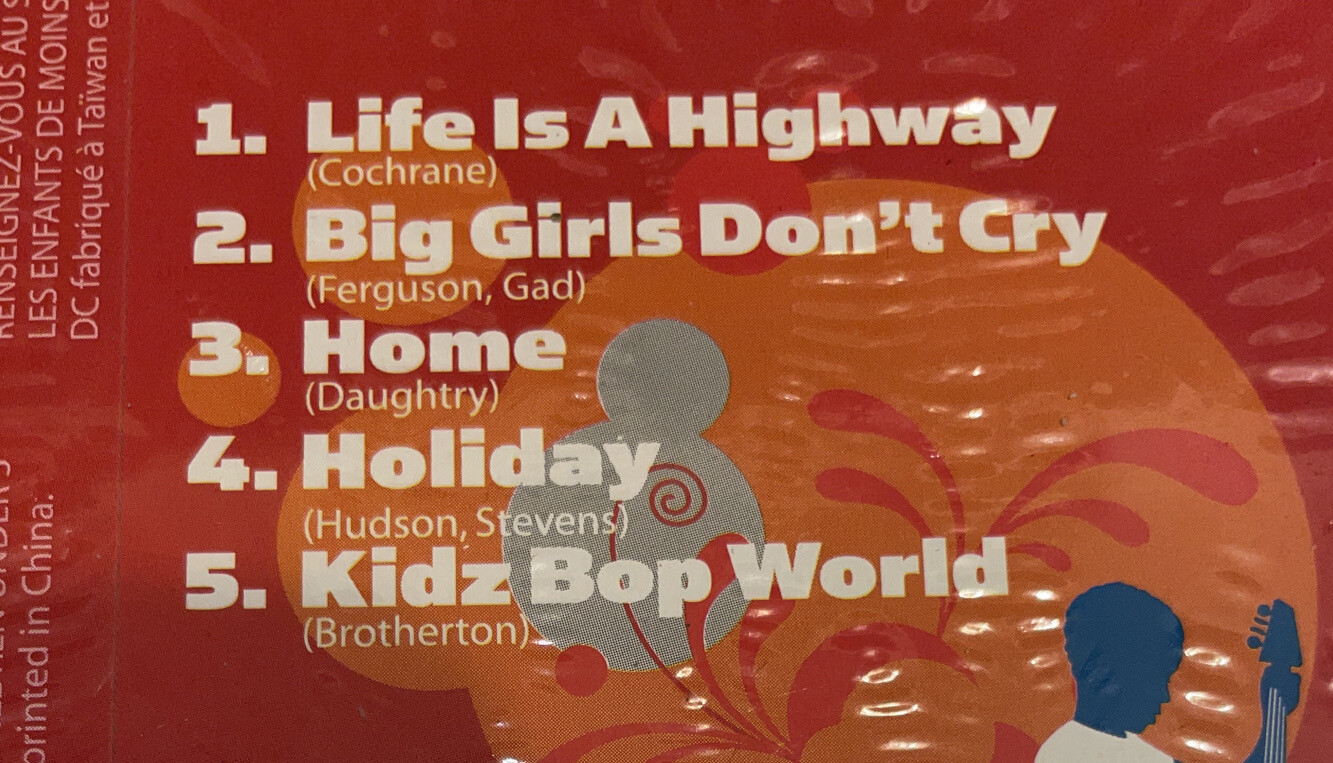 Kidz Bop 1, 4 & 5 - McDonald's Happy Meal (CD, 2009) New Sealed.  Bundle Of 3