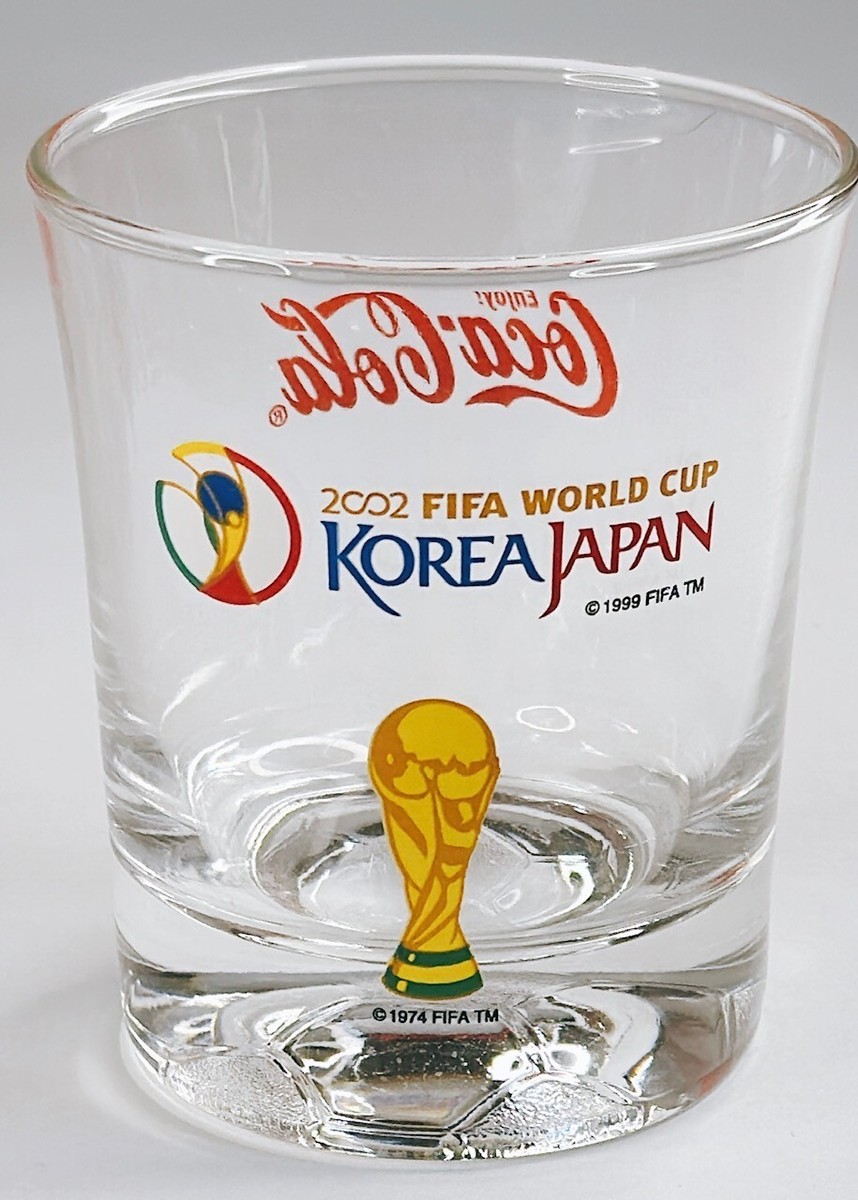 Coca-Cola 2002 FIFA Korea Japan World Cup Glass Limited Rare