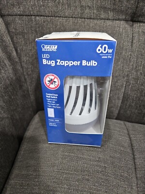 Feit Electric LED Bug Zapper Light Bulb 60 Watt 700 Lumens New Free Shipping