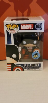 Marvel #0103 Funko POP! U.S. Agent (Comikaze) | eBay