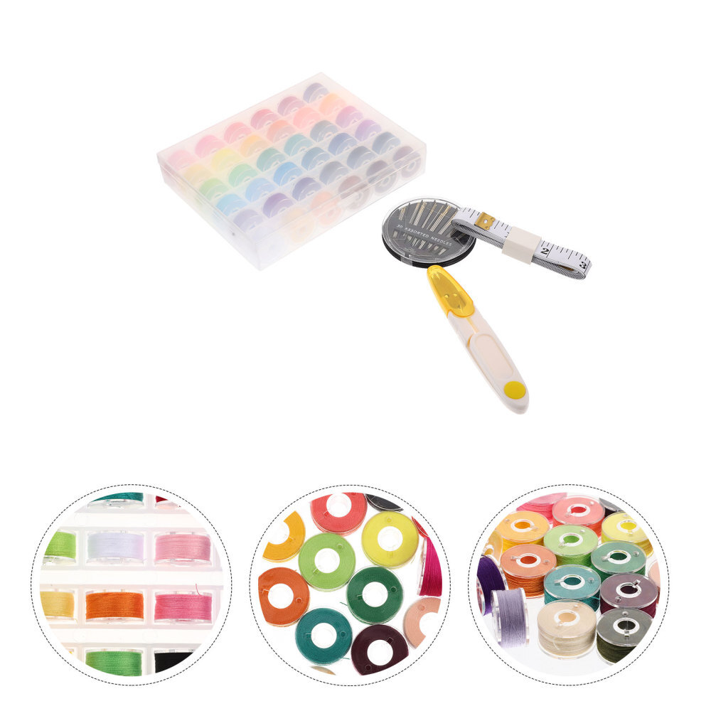 Storage Bins Woven Cloth for Cube Sewing Thread Kit Lightweight-image