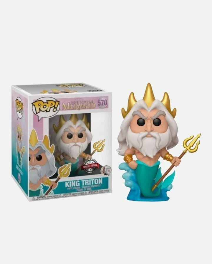 Funko Pop Disney The Little Mermaid King Triton Figure 570