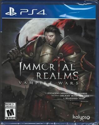 Immortal Realms: Vampire Wars PS4 (Brand New Factory Sealed US Version) PlayStat