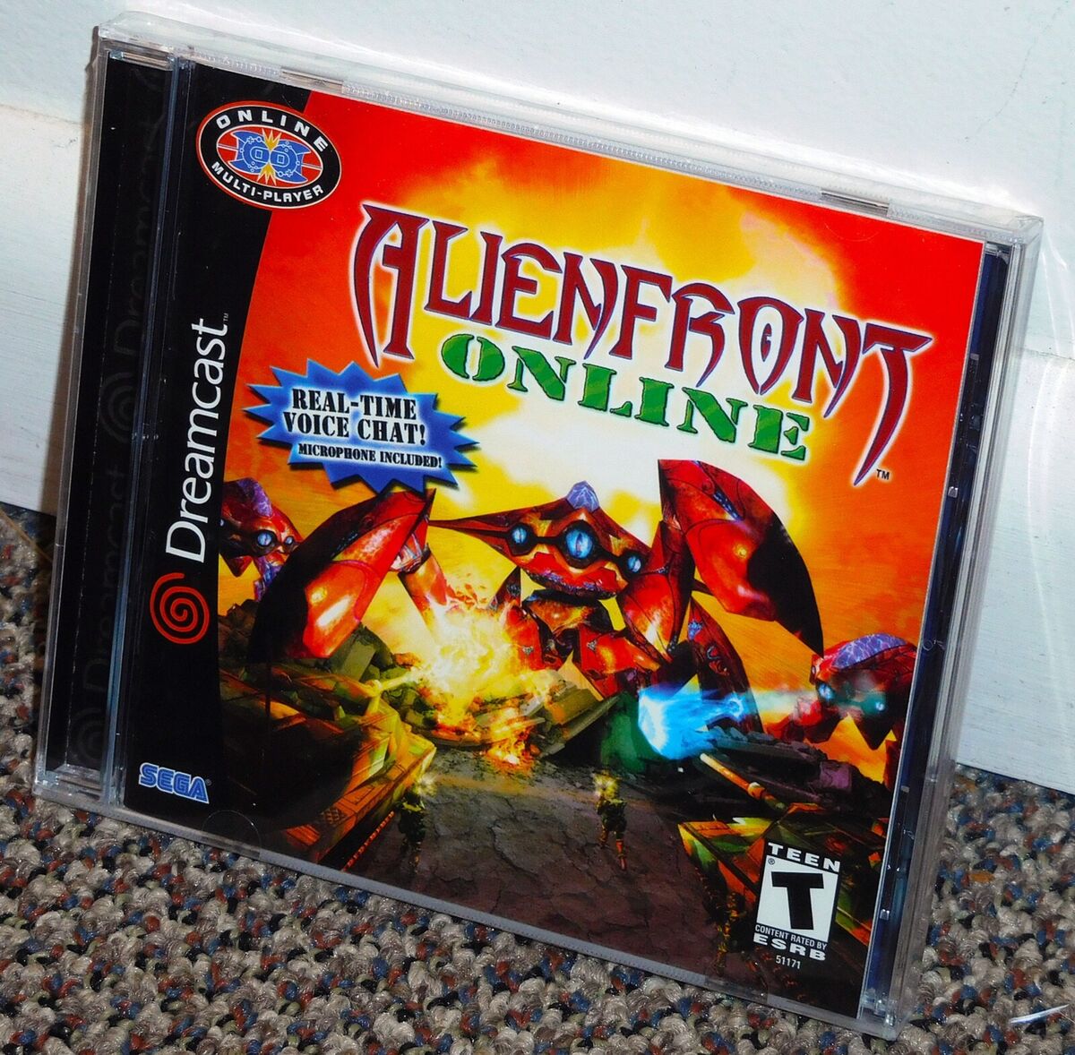 Alien Front Online - Sega Dreamcast WITH MICROPHONE - NEW Alien Front Online - Sega Dreamcast WITH MICROPHONE - NEW