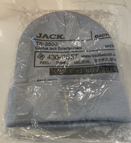 Travis Scott CJ System II Beanie 