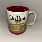 Starbucks Dallas TX  Collector Series 16 oz Coffee Cup Mug 2009