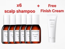6 SACHAJUAN SCALP SHAMPOO PROFESSIONAL HAIRCARE 100  ML. And Free Finish CREAM