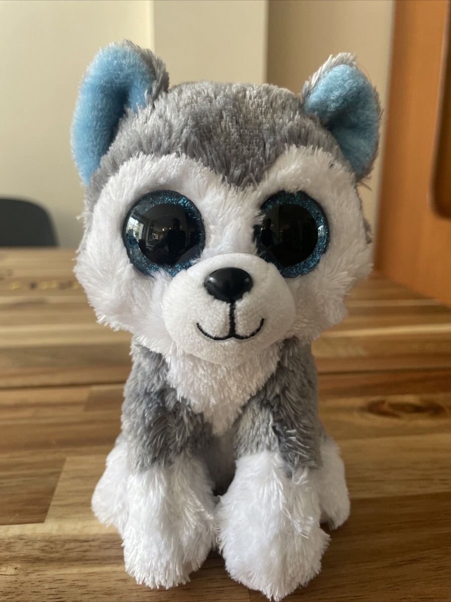 Ty Beanie Boos Boo Slush the Husky Dog Plush Soft Toy 6