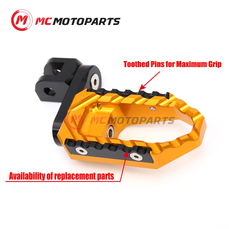 Pinos traseiros largos estendidos TRC 40mm rebaixamento para Triumph Tiger 1050 2006-2020 - Imagem 2 de 4