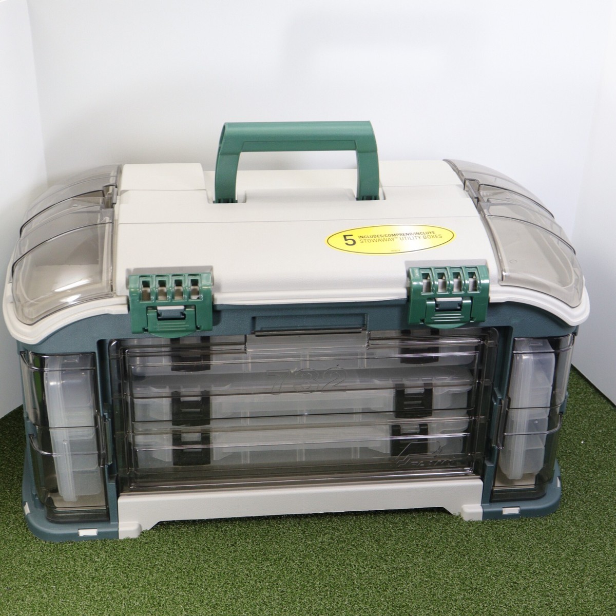 Plano 732 Outdoor Sports Angled Fishing Tackle Box Storage System
