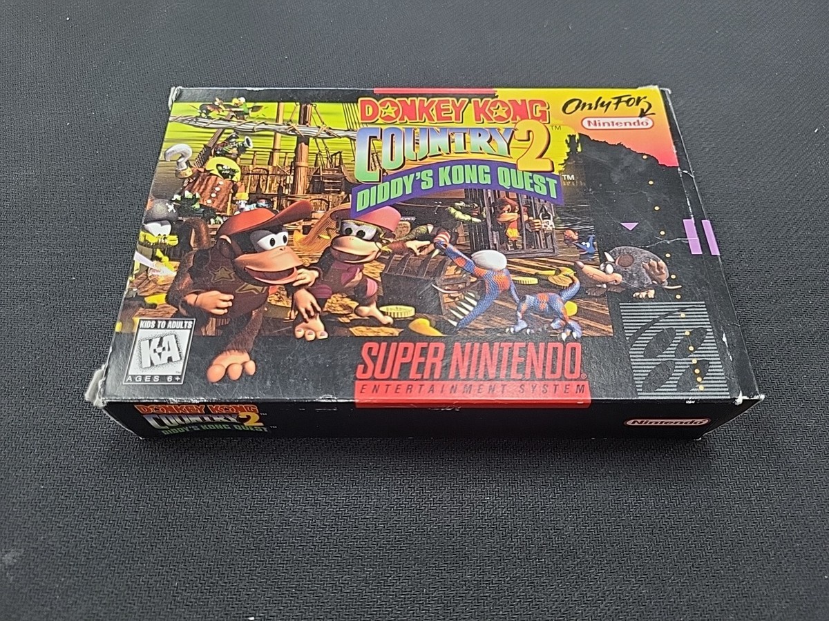 DONKEY KONG COUNTRY 2 SNES (COMPLETE) | eBay
