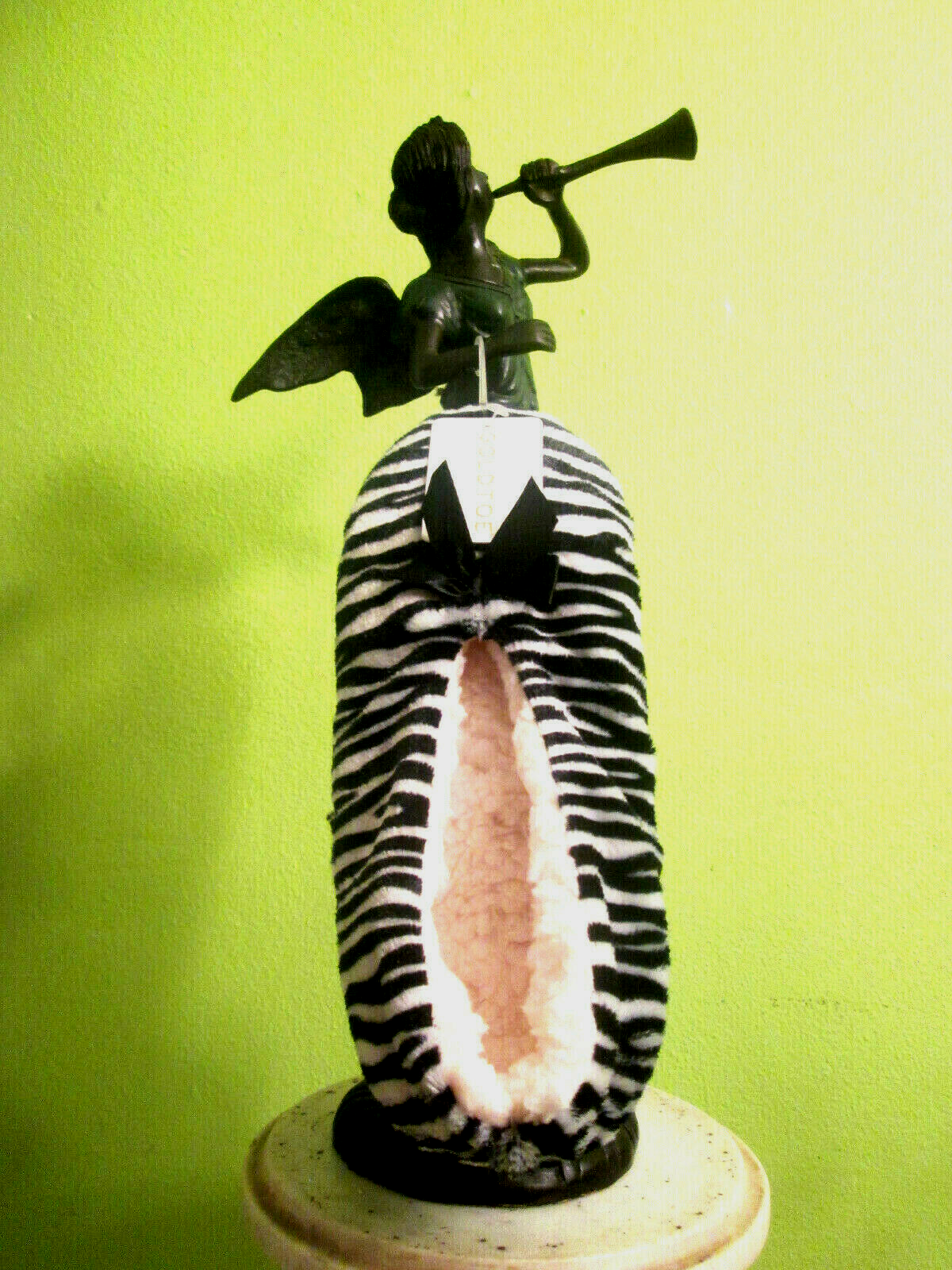 PANTOFOLA D’ORO UGG LOOK PUNTA ORO PANTOFOLA CLASSICA MODA ZEBRATA FINTO SHEARLING 