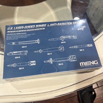 Meng Model SPS-072 1/48 US Laser Guided Bombs & Anti-Radiation Missile SEALED!