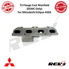 Rev9 T3 Flange Cast Iron Turbo Manifold For Mitsubishi Eclipse 420a Dohc Only