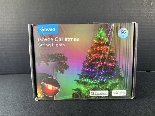 Govee Christmas Lights, 66ft, Smart RGBIC Christmas String Lights, Scene Modes