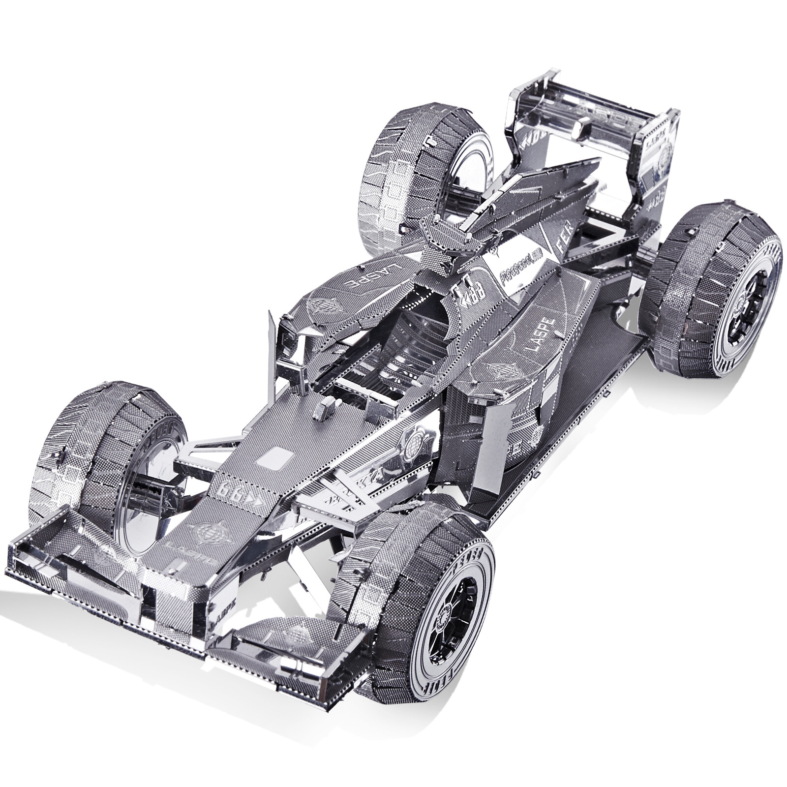 Piececool 3d Model Kits Racing Car Metal Model Puzzles Holiday Gifts Kits Toys