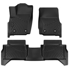 Floor Mats Liners For 2024-2025 Toyota Tacoma Double Cab Tpe Rubber All-weather Floor Mats Liners For 2024-2025 Toyota Tacoma Double Cab Tpe Rubber All-weather