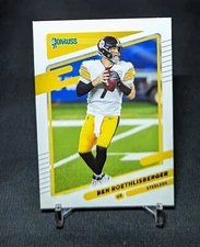 Ben Roethlisberger 2021 Panini Donruss Football Base Card 19 Pittsburgh Steelers
