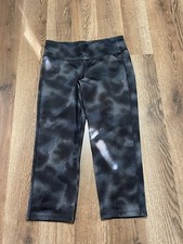 Navy Pants, Girl's Size Small, Black Gray, Leggings, Pull On