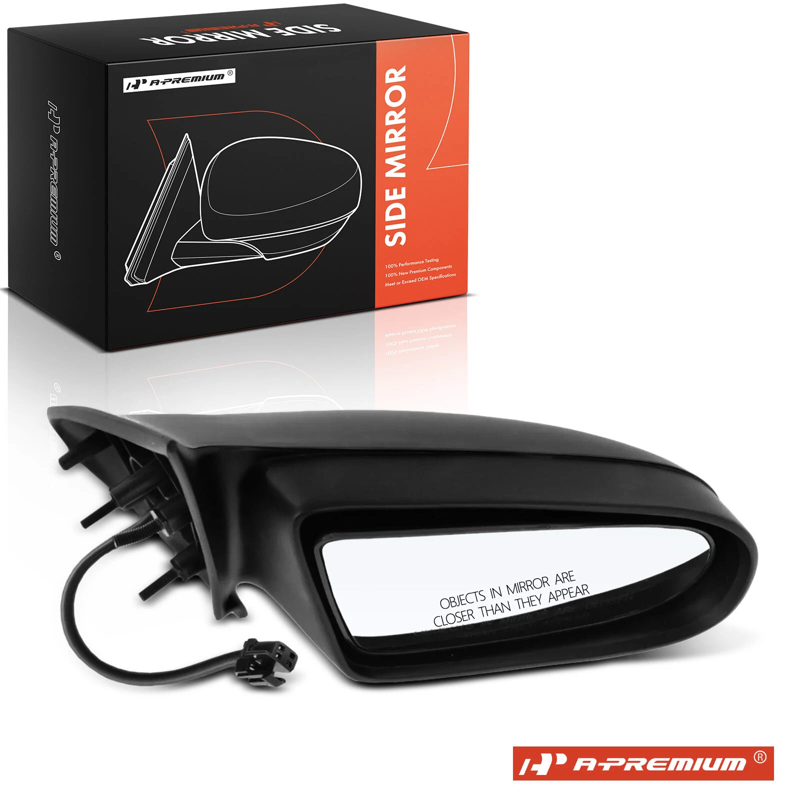 A-Premium Passenger Power Mirror w/ Power Fold for Chevrolet Monte Carlo 95-99