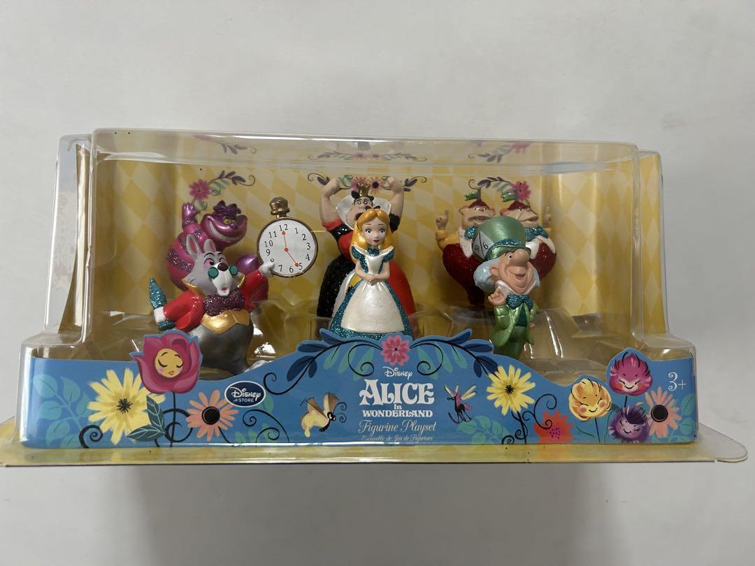 Disney Alice in Wonderland Figurine Playset 11.81x5.11