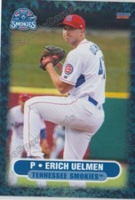 2021 Tennessee Smokies Erich Uelmen RC Rookie Chicago Cubs