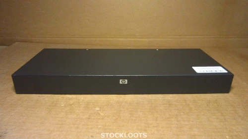 HP 340386-001 IP KVM Server Console Switch cat5 8-Port VGA PS/2 e01013 EXCL EARS