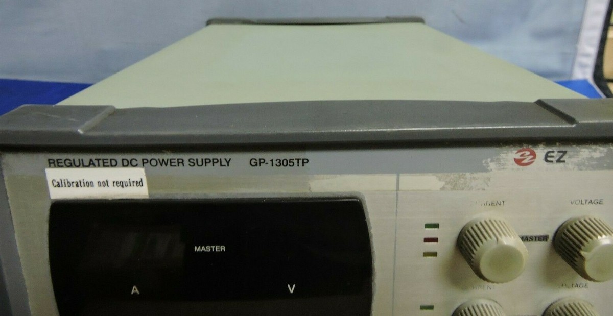 EZ Digital GP-1305TP Triple Output Regulated DC Power Supply 30V