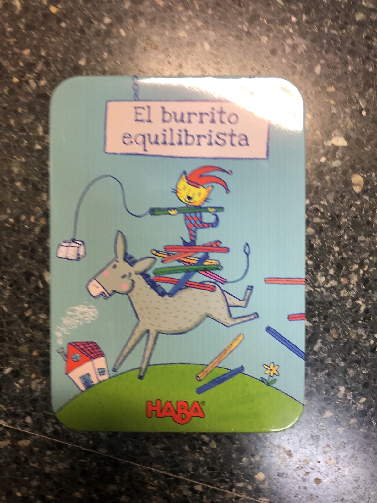El Burrito Equilibrista Juego De Mesa haba Desprecintado Sin Uso