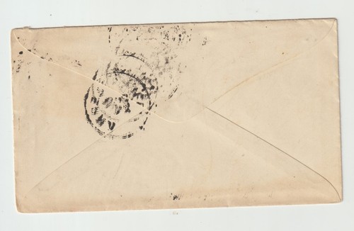 US 19th Century Cover Postal History small town America 1884 LERNA Illinois - Picture 2 of 2