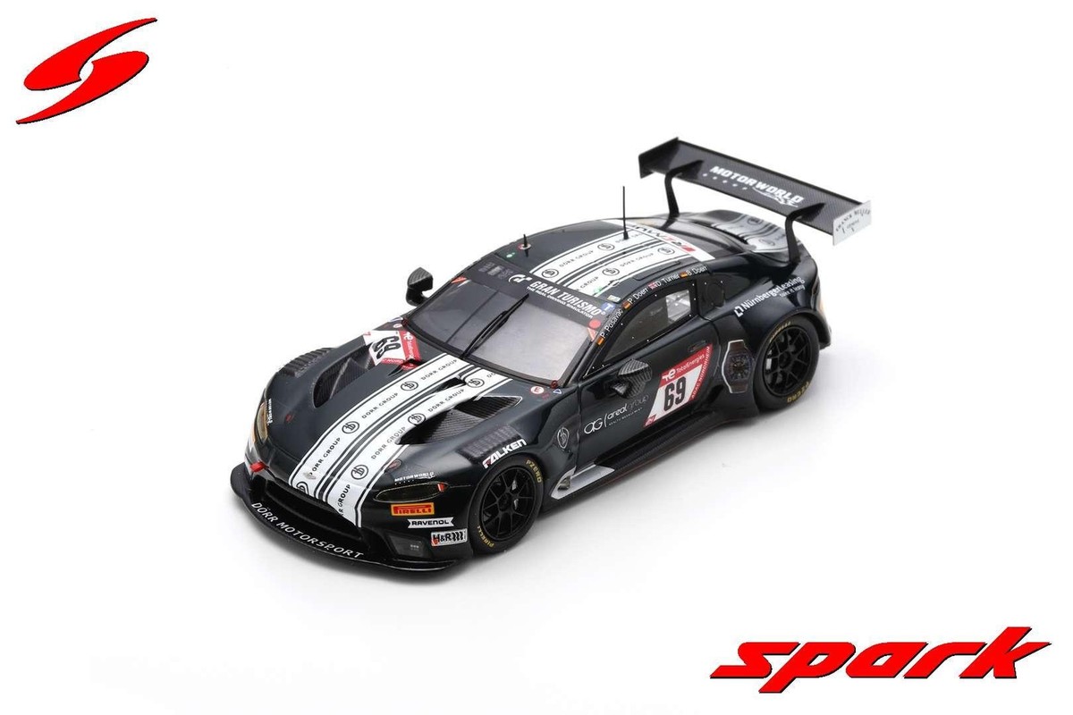 【Spark】Aston Martin Vantage GT3 2019 2019 New Aston Vantage GT3 on Spa - Low V8 Turbo Sound ! [HD
